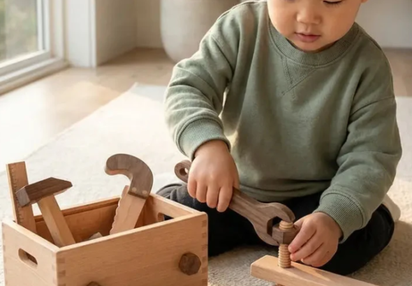Montessori wooden toy