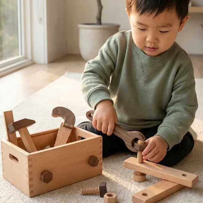 Montessori wooden toy